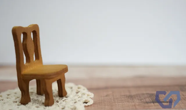 ぽつんと置かれた椅子