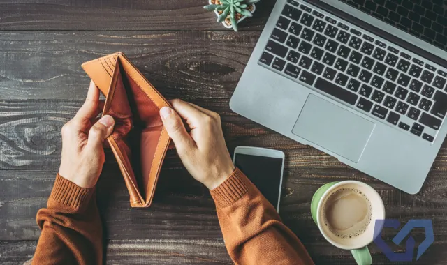 財布になにもない