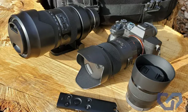 カメラとレンズ