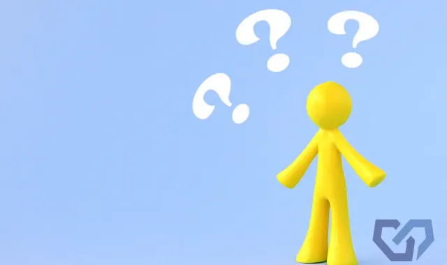 ？マークが浮かんでいる