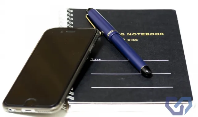 スマホとノート