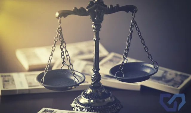 お金と天秤