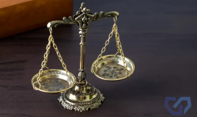 法の天秤のイメージ