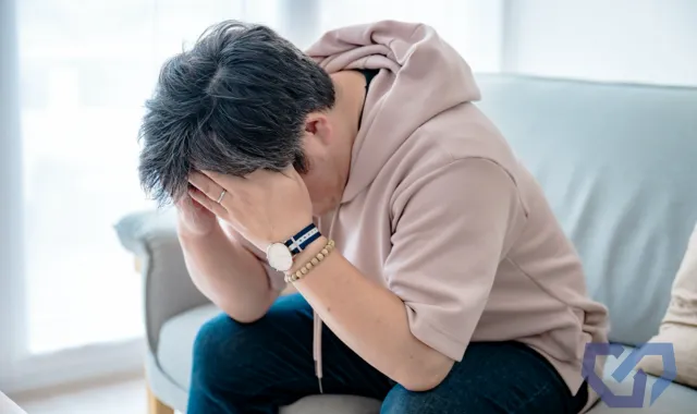 自暴自棄になる男性