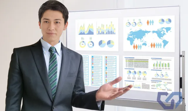 ホワイトボードで説明する