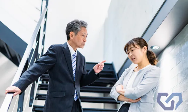 指導者による叱責