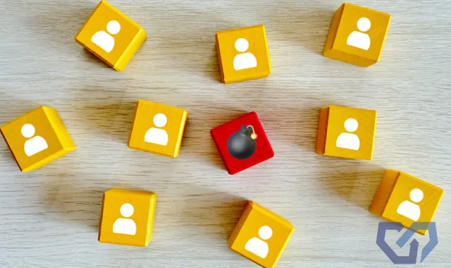 人間関係の中に爆弾