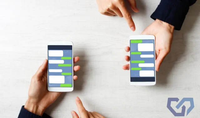 友人とのトーク画面