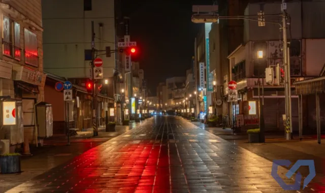 三重県の夜の写真