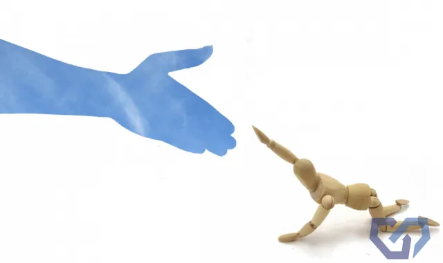 救いの手を取る