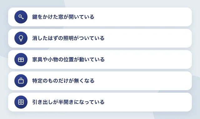 侵入が疑われる5つの痕跡